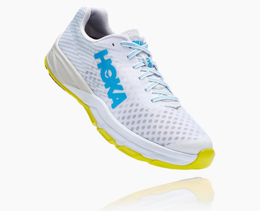 Zapatillas Running Hoka One One Hombre - Evo Carbon Rocket - Blancas - XVJ714062